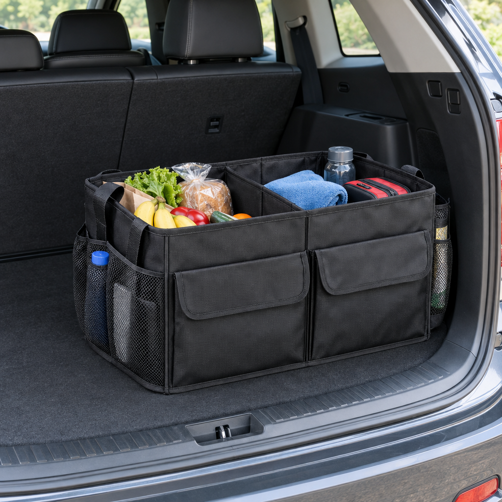 Black trunk organizer lifestyle image