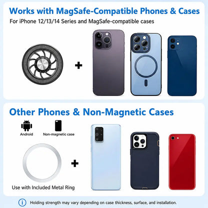 MotivoGrip Magnetic Car Phone Mount