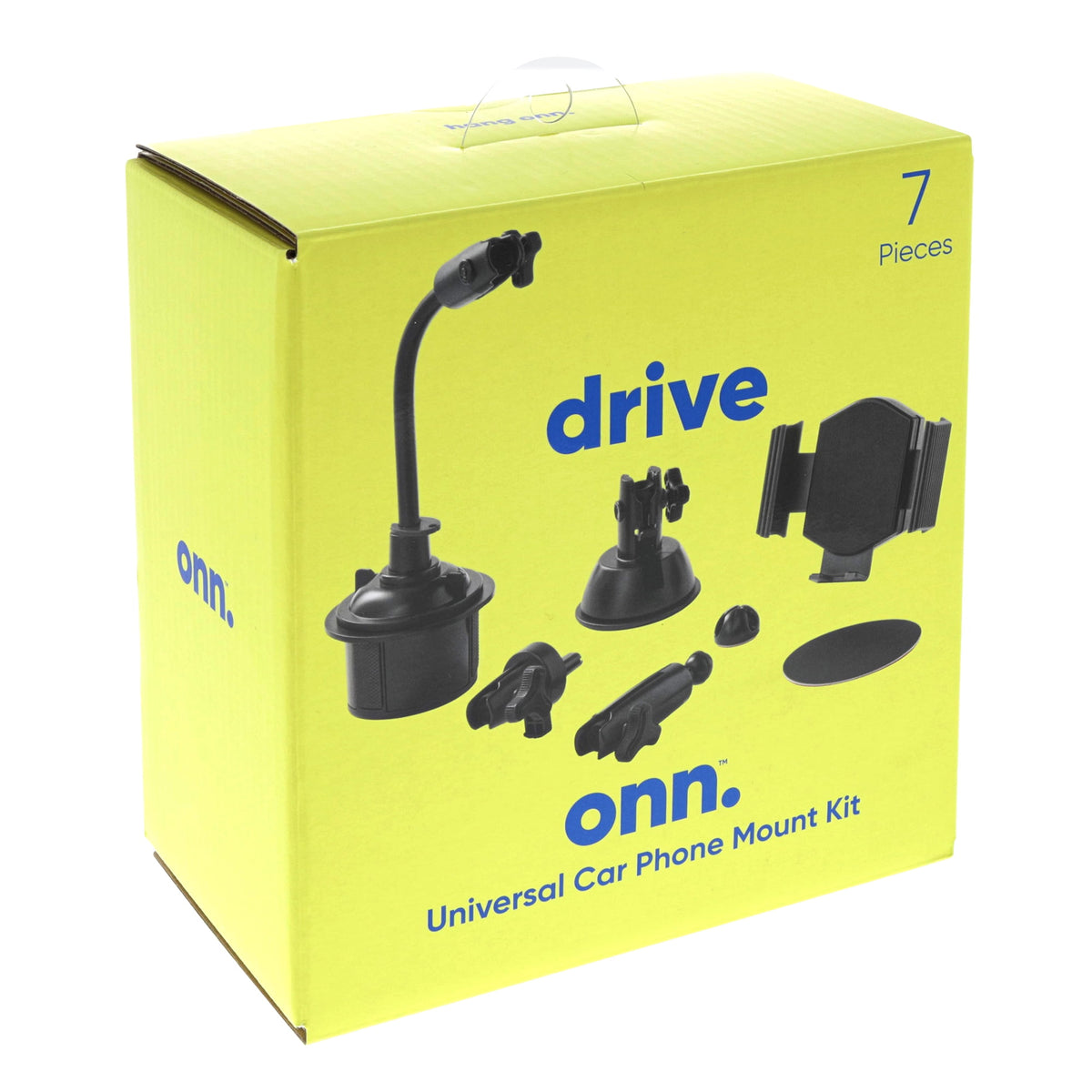  7-In-1 Universal Car Phone Mount Kit, Cup Holder, Vent, Dash, Windshield with Adjustable Ball Joint