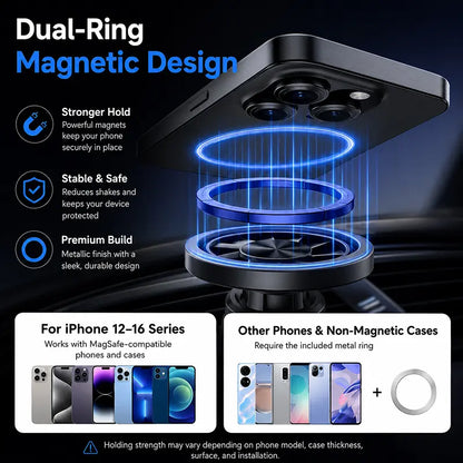 MotivoGrip Magnetic Car Phone Mount
