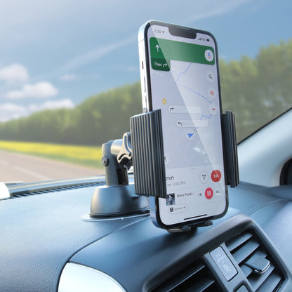  7-In-1 Universal Car Phone Mount Kit, Cup Holder, Vent, Dash, Windshield with Adjustable Ball Joint
