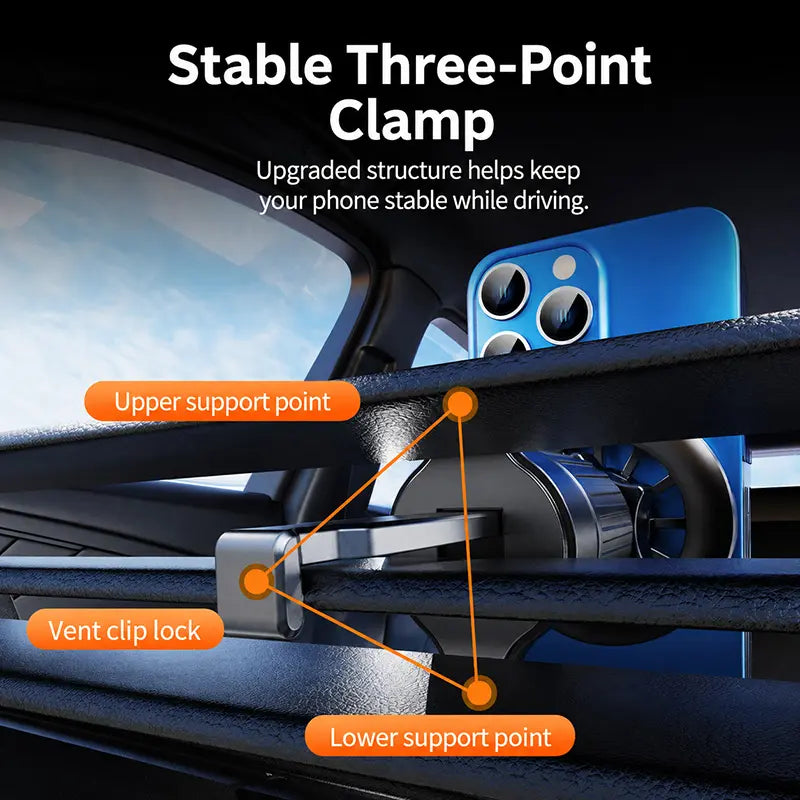 MotivoGrip Magnetic Car Phone Mount