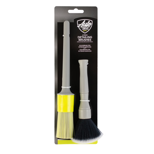 2-Piece Car Detailing Brush Set
