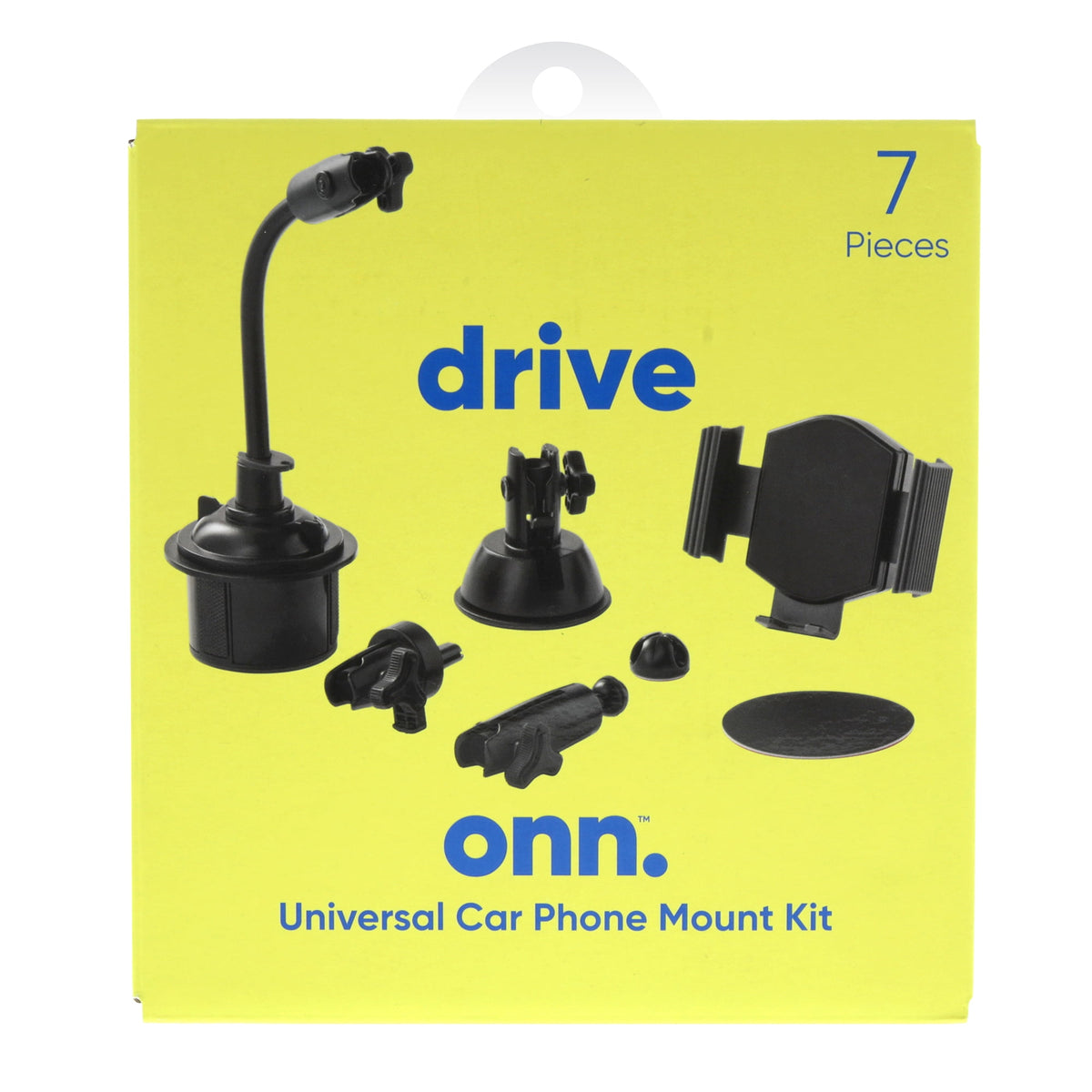 7-In-1 Universal Car Phone Mount Kit, Cup Holder, Vent, Dash, Windshield with Adjustable Ball Joint